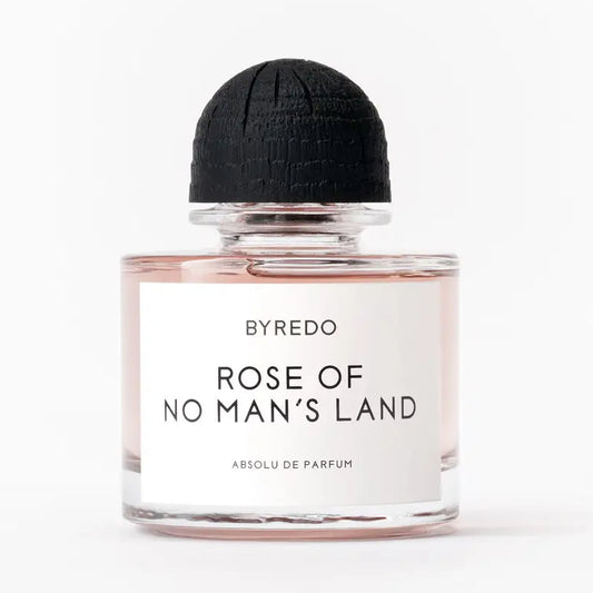 Byredo Rose of No Man's Land perfume bottle on a white background