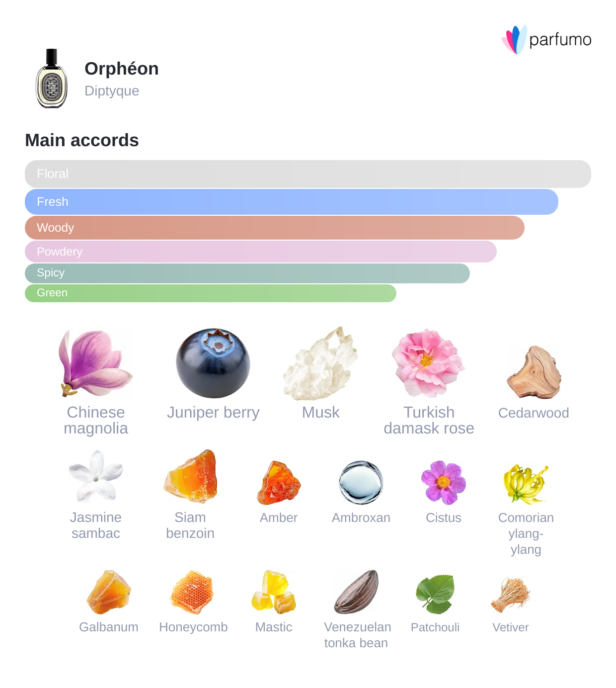 Orpheon | Green & Floral Unisex Fragrance | Rituel Privé